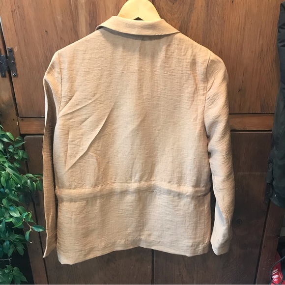 Scotch & Soda Beautiful Linen Caramel Coloured Jacket - Size Small 🇳🇱 - Picture 5 of 5